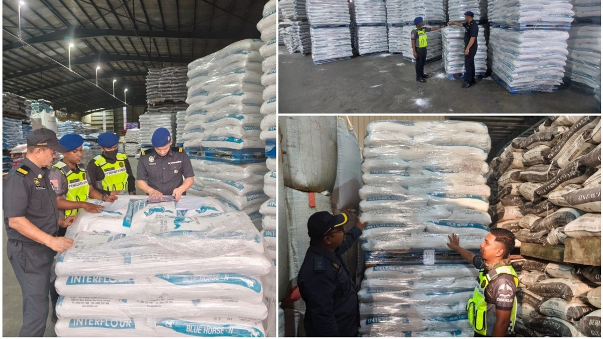 Kedah authorities seize 53 tonnes of flour from animal feed factory over storage breach