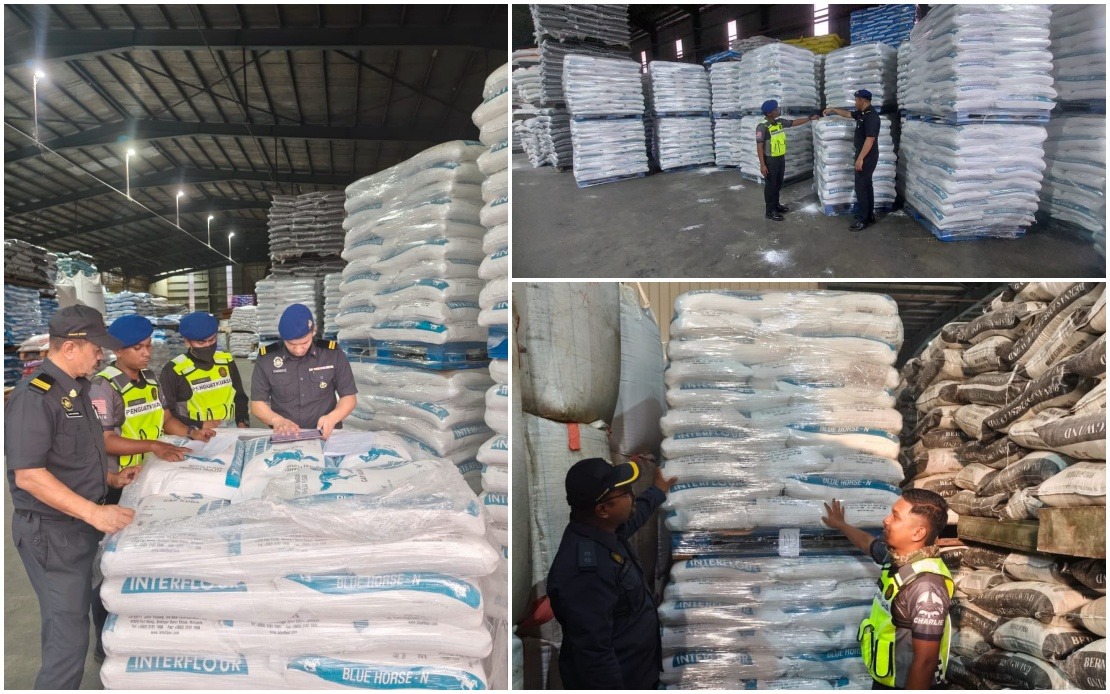 Kedah authorities seize 53 tonnes of flour from animal feed factory over storage breach