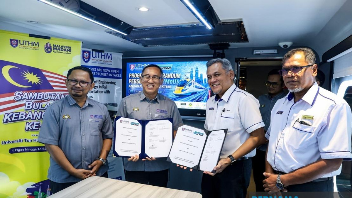 UTHM and KTMB Deepen Rail Sector Partnership Through Work-Based Learning and Research