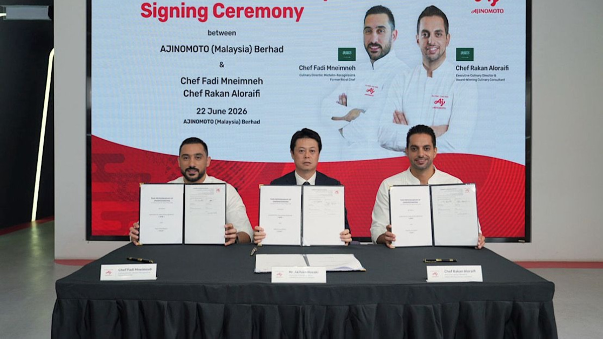 Ajinomoto Malaysia Deepens Middle East Footprint With Saudi Celebrity Chef Partnership