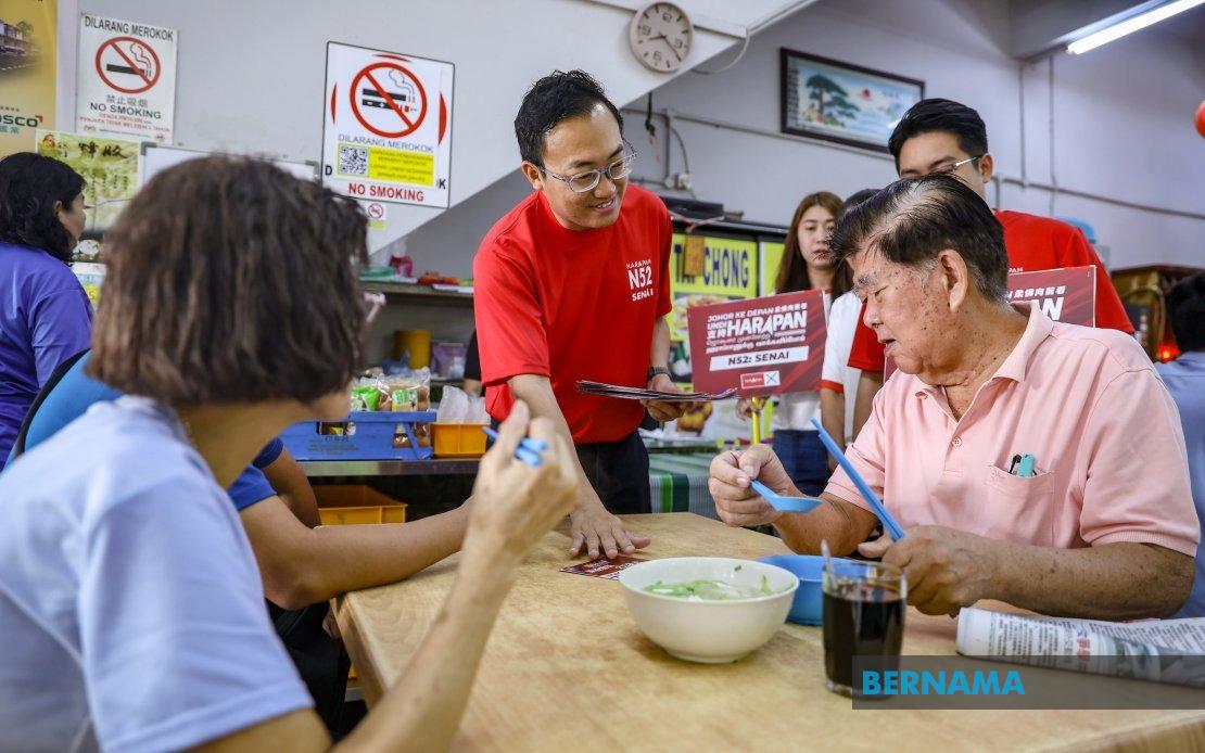Wong Bor Yang Seeks Senai Re-election on PH Ticket, Citing Flood Control and Community Projects