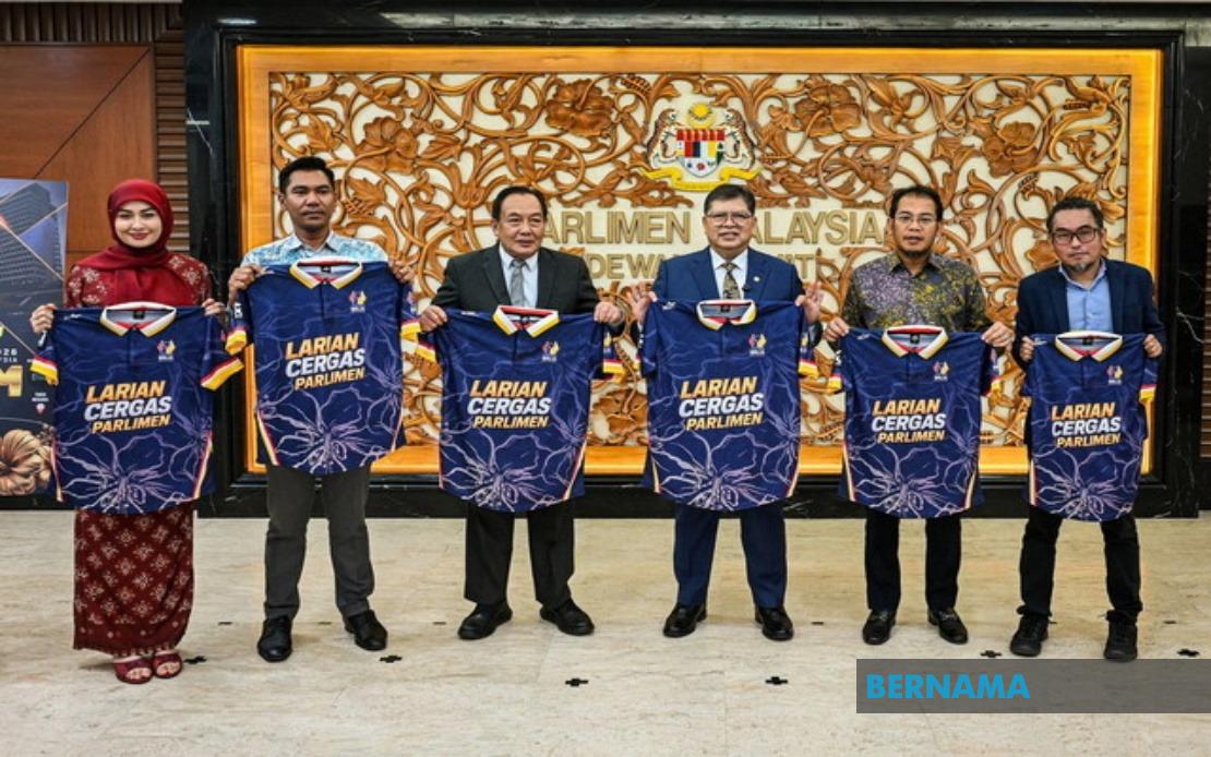 Parliament Launches First 'Larian Cergas Parlimen' Fun Run to Champion Healthy Living Among Lawmakers