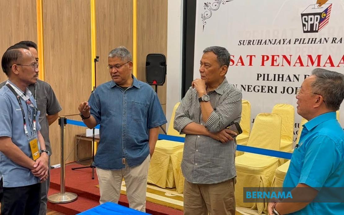 Election Commission Completes Final Checks For Johor State Nomination Day