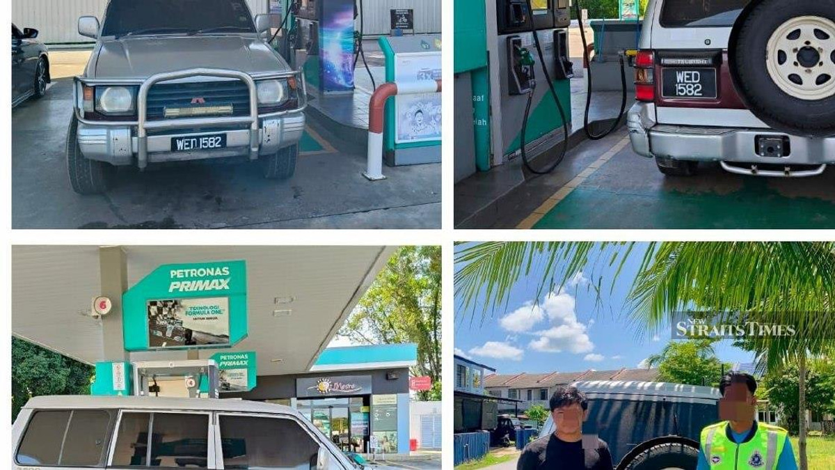 Cross-Border Fuel Smuggling Suspect Detained at Rantau Panjang Petrol Station