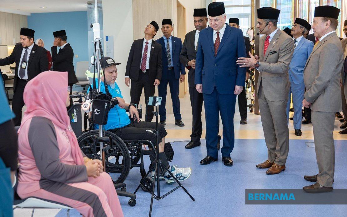 Perak Sultan Opens Advanced Rehabilitation Centre, Calls for Inclusive Society