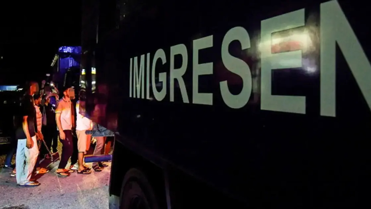 Authorities Detain 186 Undocumented Migrants in Pudu Midnight Operation