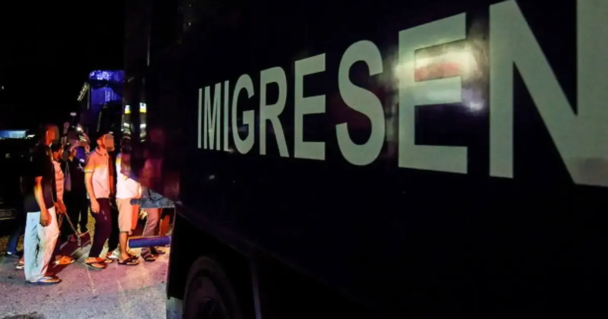 Authorities Detain 186 Undocumented Migrants in Pudu Midnight Operation