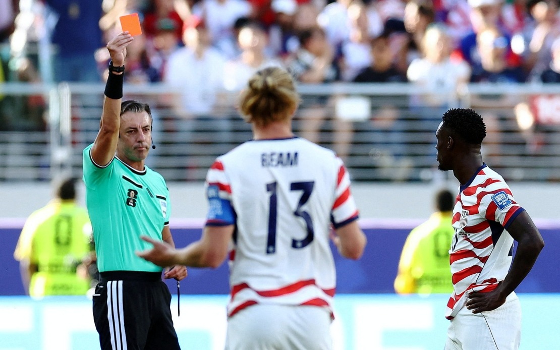 FIFA Allows Balogun to Play Against Belgium Despite Red Card, Sparking Dispute Over Suspension Rules