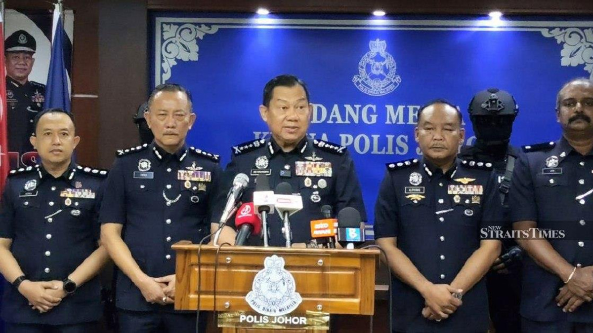 Police Dismantle Major Meth Ring in Johor, Arrest Eight Including Teenage Transporter