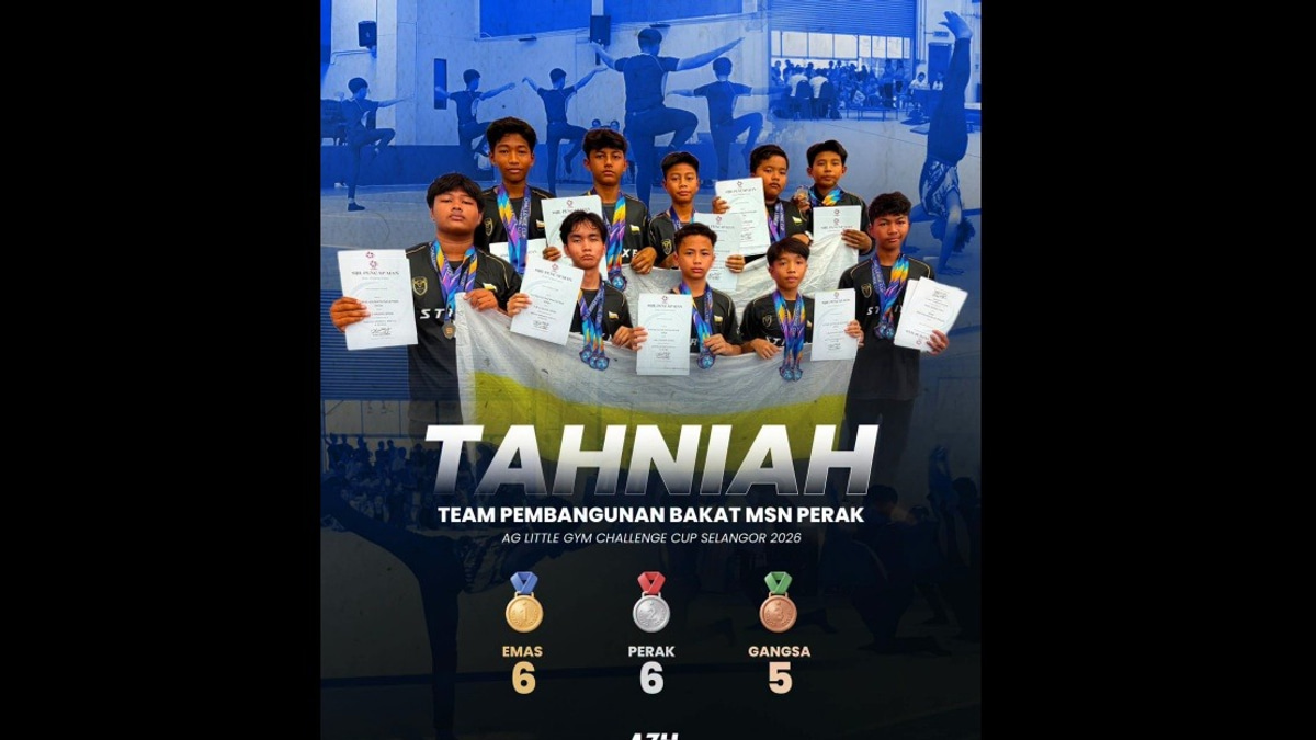 Bagan Datuk Gymnasts Win Six Gold Medals at Selangor Championship