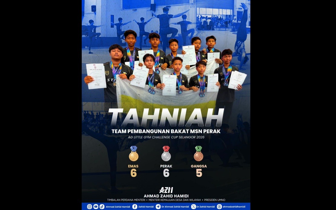 Bagan Datuk Gymnasts Win Six Gold Medals at Selangor Championship