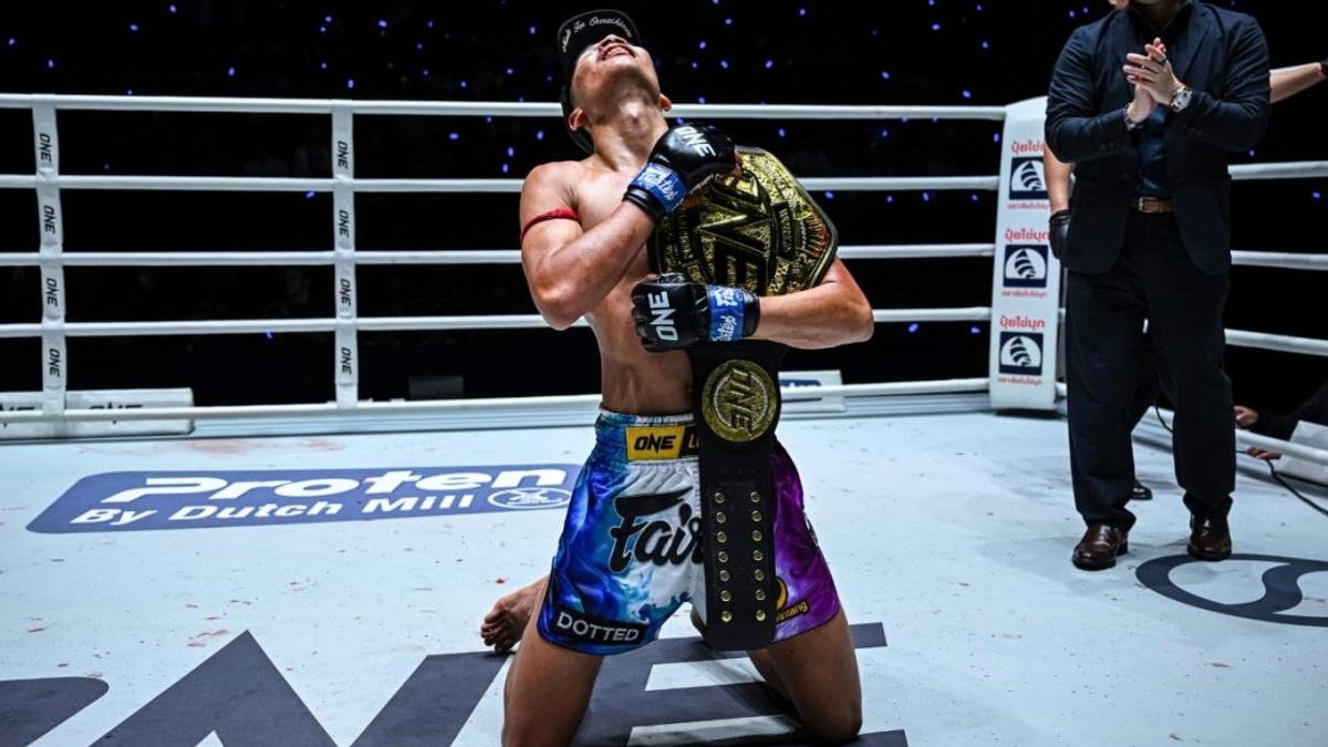 Alif Rakib Becomes First Malaysian to Win ONE Championship Muay Thai Belt