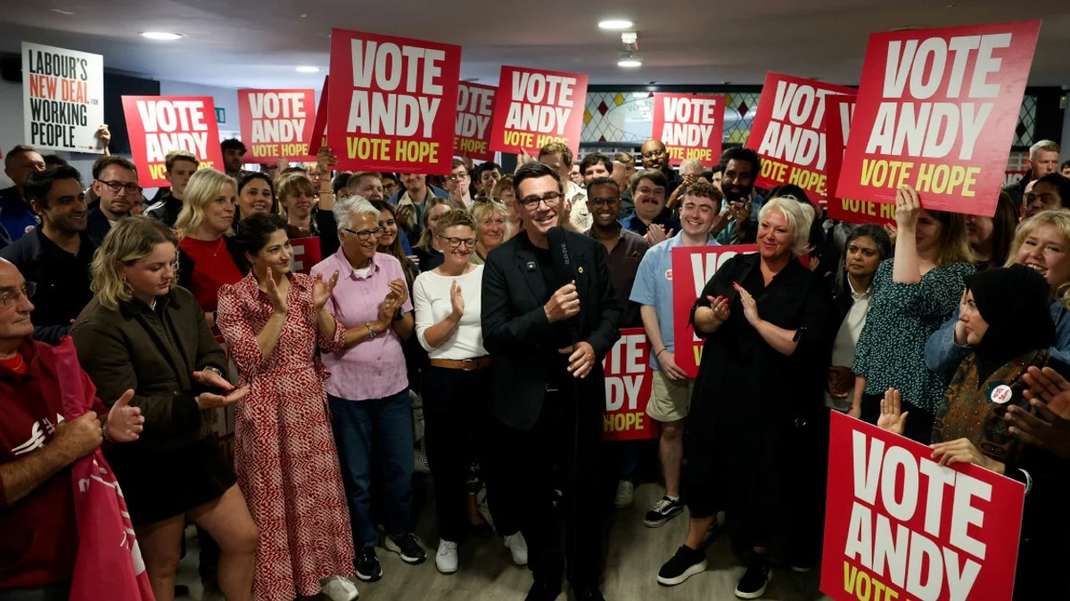 Burnham's Path to Power Aided by Right-Wing Division as UK Election Nears