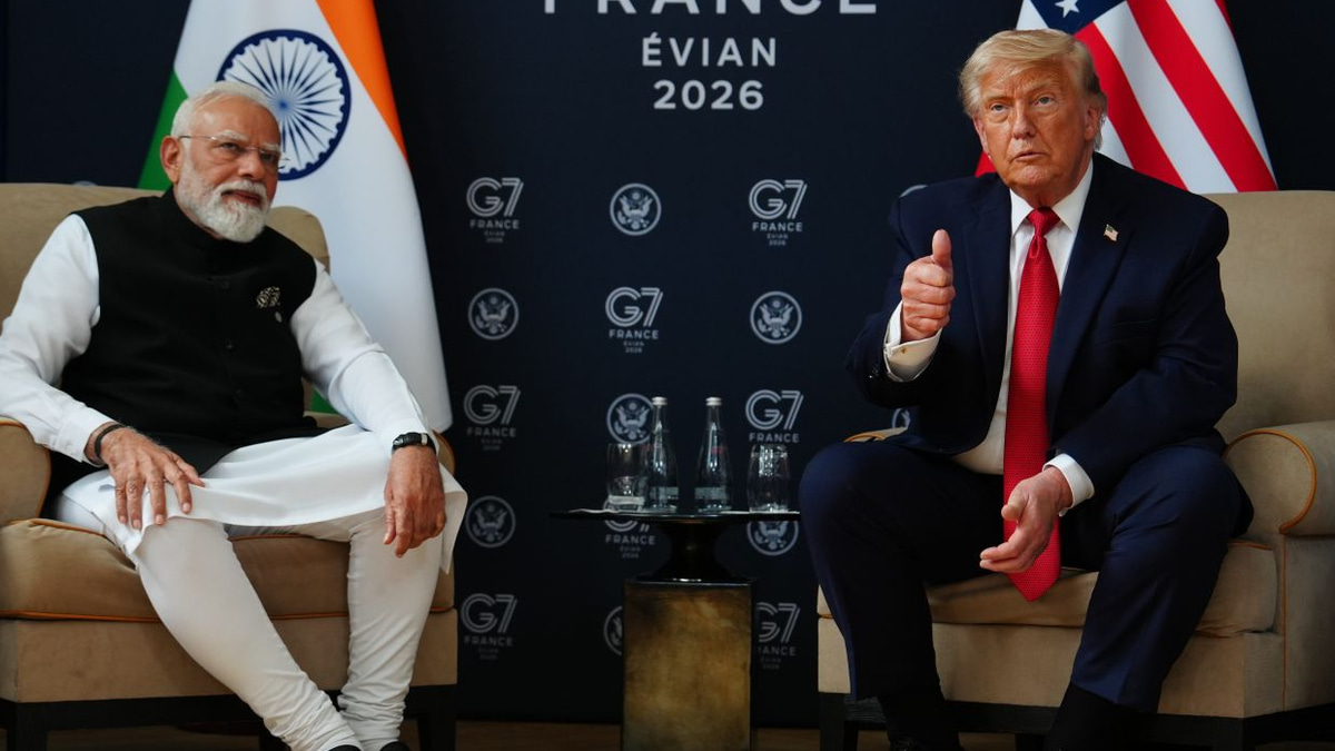 Modi and Trump report 'significant progress' on US-India trade deal at G7 summit