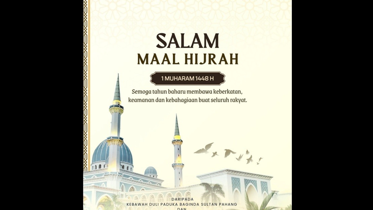 Pahang's Rulers Extend Maal Hijrah Greetings to State Muslims