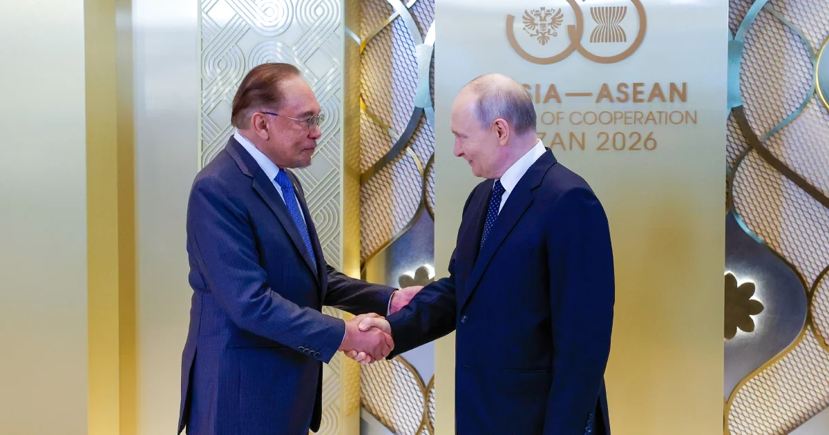 Putin vows stable energy supplies to Malaysia in strategic partnership