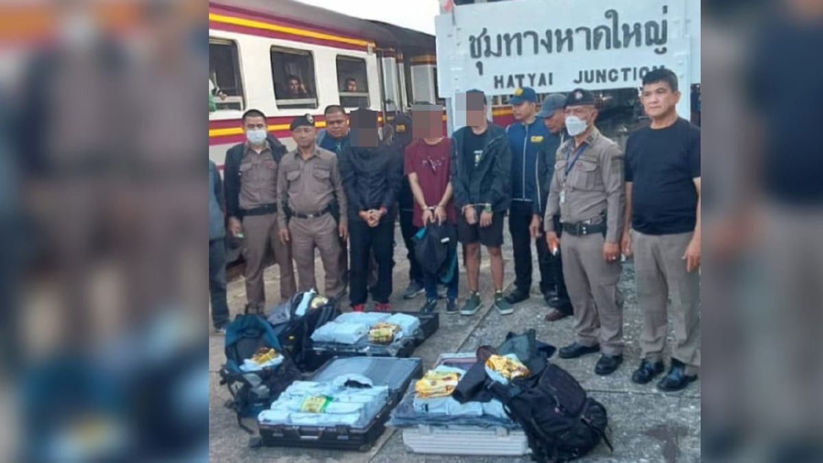 Three Malaysians Arrested in Thailand with RM4.3m Methamphetamine Haul