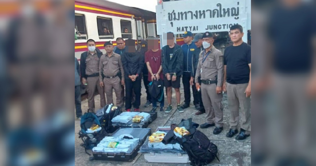 Three Malaysians Arrested in Thailand with RM4.3m Methamphetamine Haul