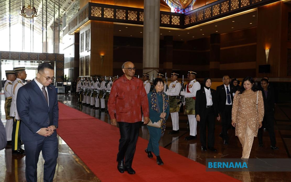 Singapore President Tharman Shanmugaratnam Concludes Three-Day Malaysian State Visit