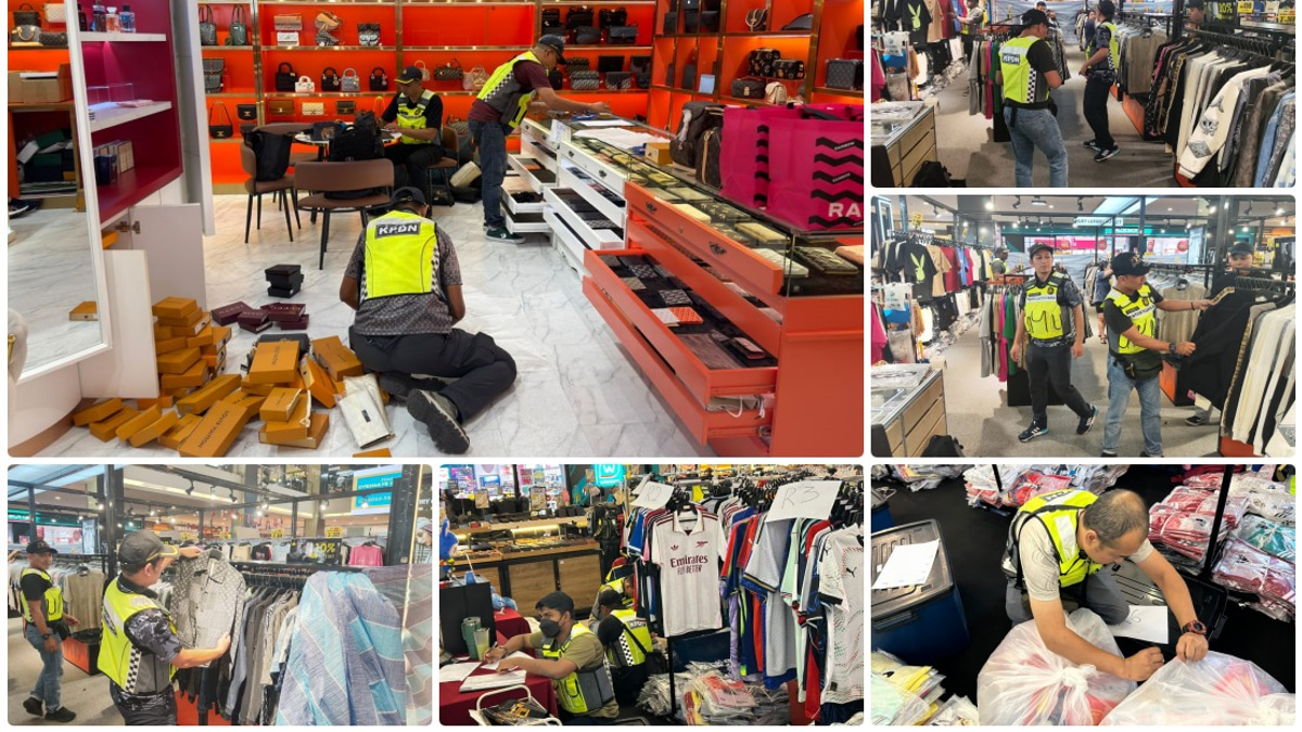KPDN Seizes RM600,000 in Counterfeit Goods Across Three Johor Premises
