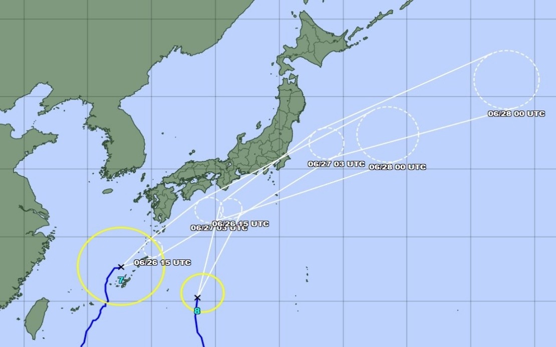 Japan Braces for Double Typhoon Strike as Evacuations Expand Across Western Regions
