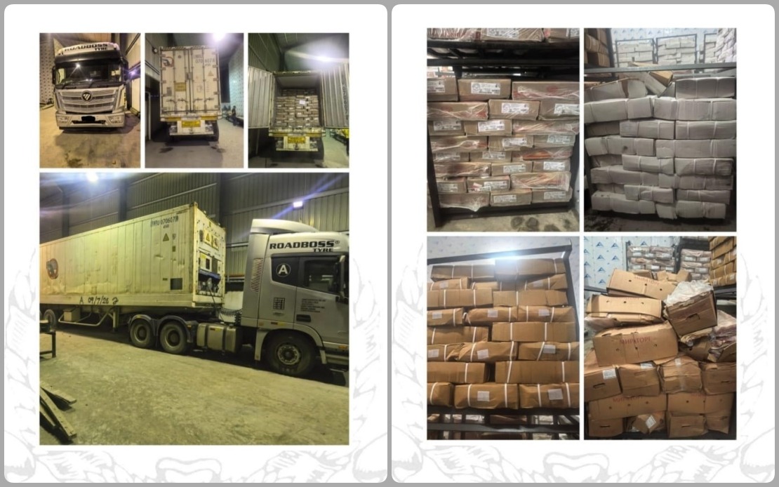 Police Seize RM6.19 Million in Illegal Frozen Pork Imports in Miri Raid