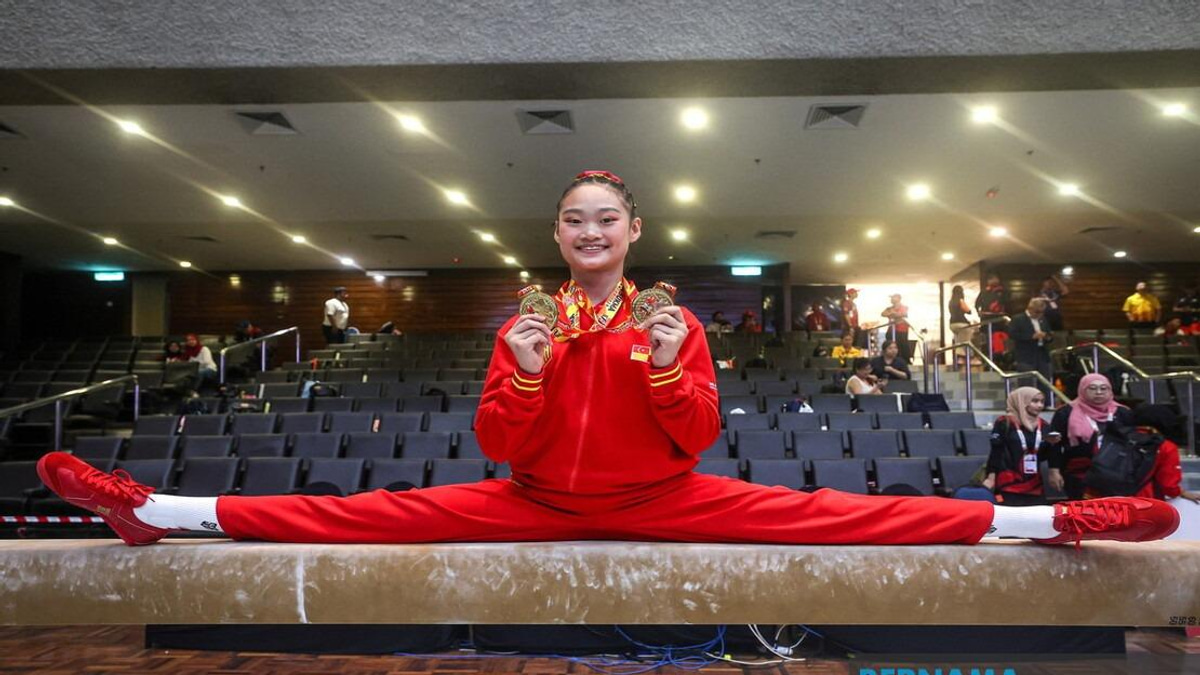 Selangor's Cadence Teh Retains All-around Gold at SUKMA 2026 Gymnastics