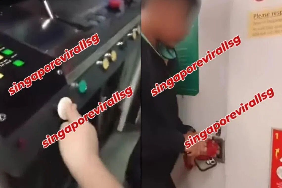 Two Singapore boys, 11 and 12, escape prosecution for breaking into MRT train cabin