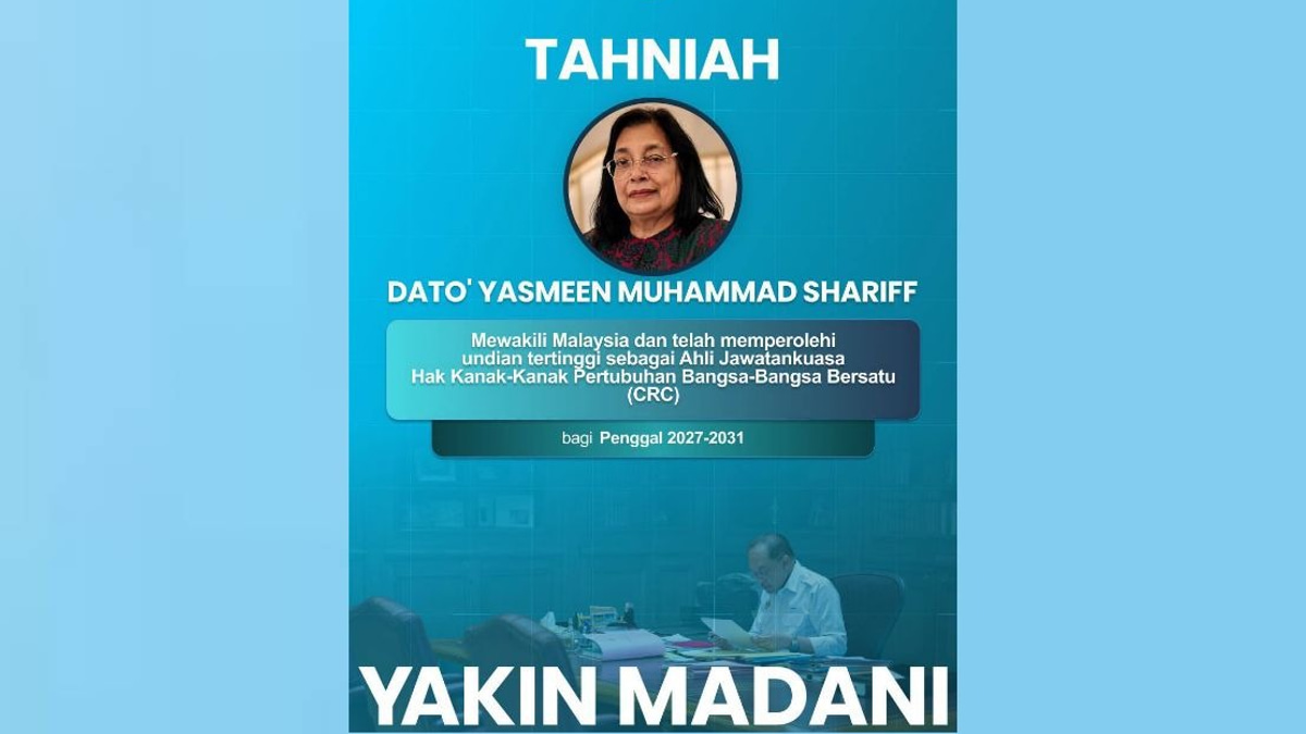 Anwar Hails Yasmeen's UN Committee Win as Vote of Confidence in Malaysia