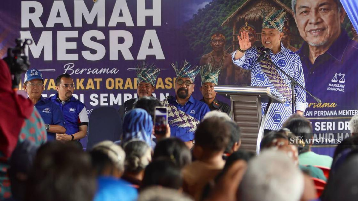 Zahid backs creation of dedicated Orang Asli officer post at Negri Sembilan MB office