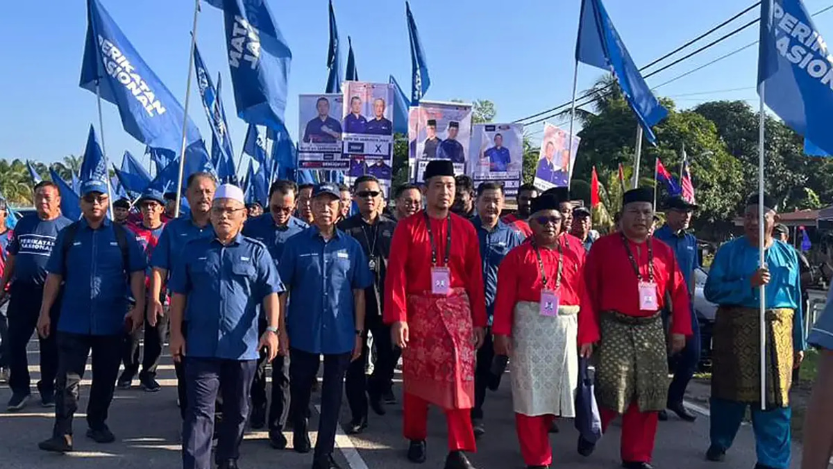Muhyiddin rallies Perikatan supporters for Bukit Kepong campaign push