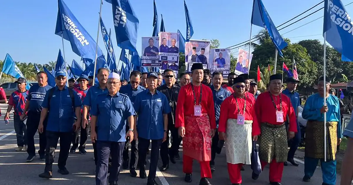 Muhyiddin rallies Perikatan supporters for Bukit Kepong campaign push