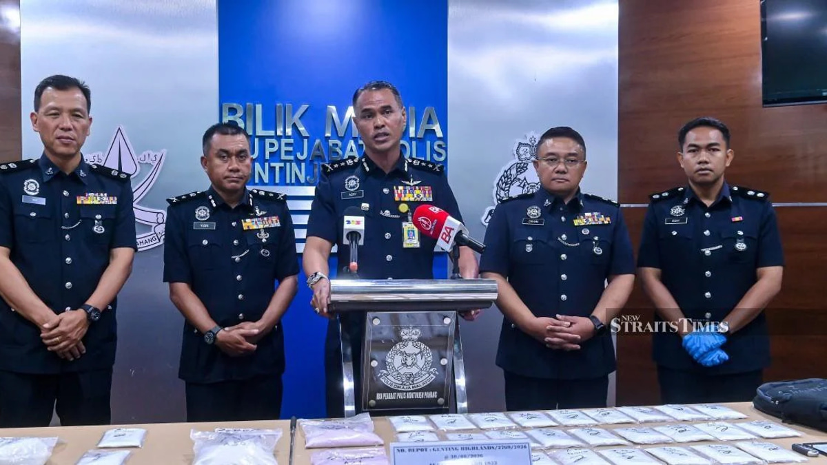 Pahang police conclude three-day drug crackdown with 333 arrests and RM500k in seizures