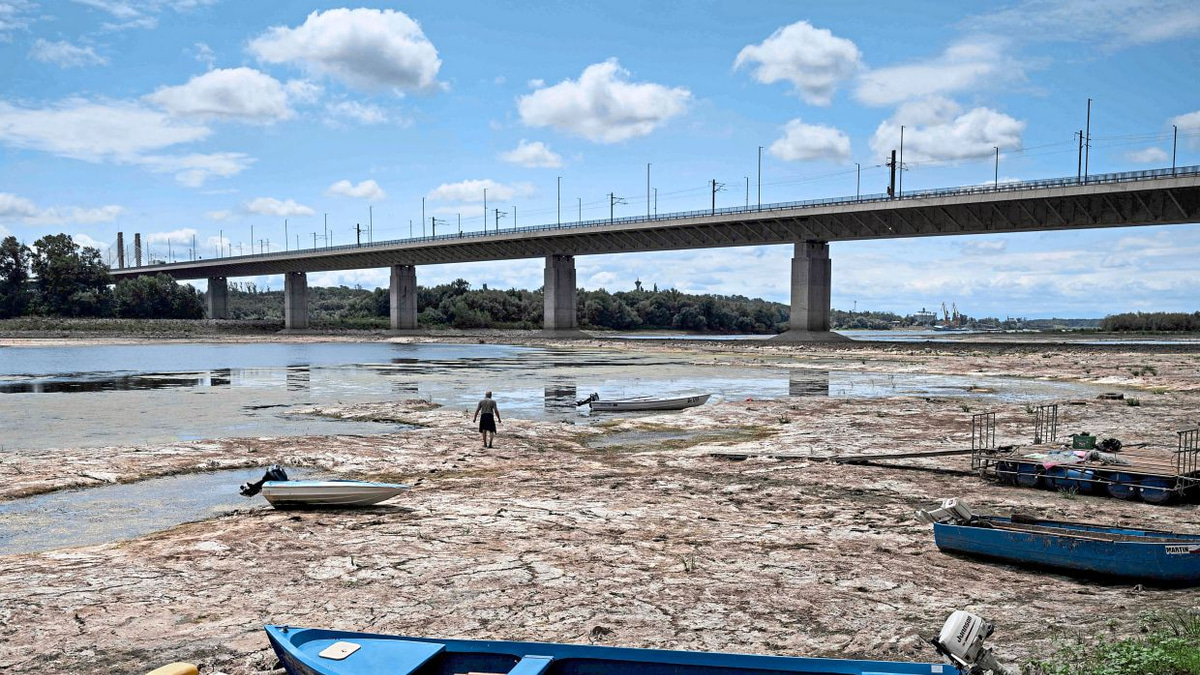 Record Low Danube Waters Expose Europe's Climate Crisis, Disrupting Shipping and Power Plants