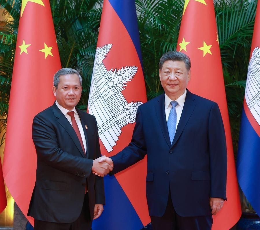 Xi and Hun Manet underscore enduring China-Cambodia ties amid regional cooperation push