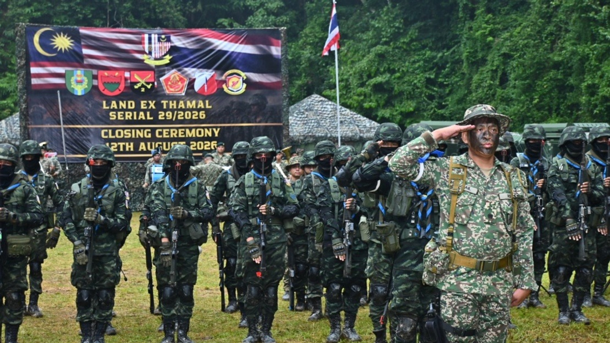 Malaysian and Thai Armies Conduct Joint Tactical Exercise in Gerik