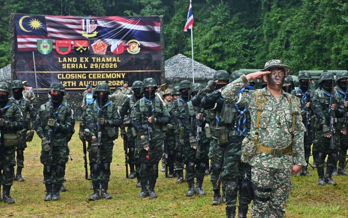 Malaysian and Thai Armies Conduct Joint Tactical Exercise in Gerik