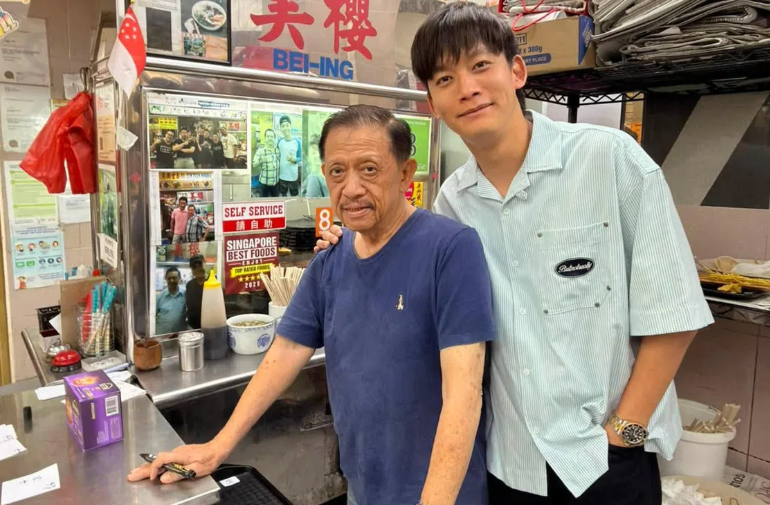 Singaporean Actor Noah Yap Defends Visit to Injured Hawker Against Limelight Accusations