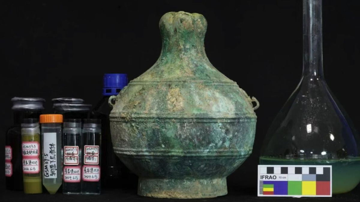 2,300-year-old wine jar found near China's Great Wall reveals sophisticated brewing methods of ancient Qin garrison