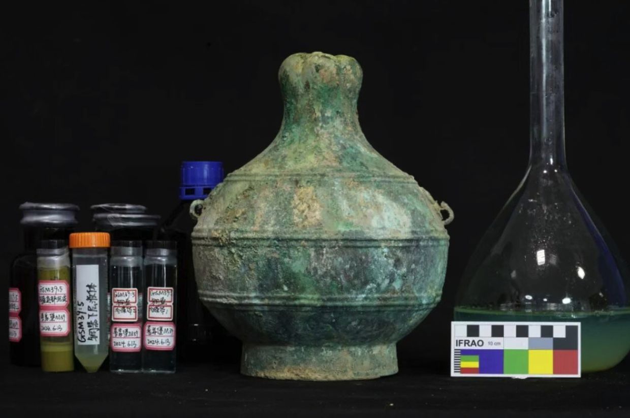 2,300-year-old wine jar found near China's Great Wall reveals sophisticated brewing methods of ancient Qin garrison