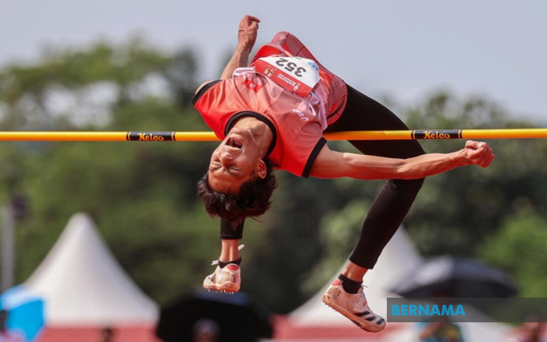 Kelantan's Dzul Darwisy Completes Stunning Comeback to Win SUKMA High Jump Gold