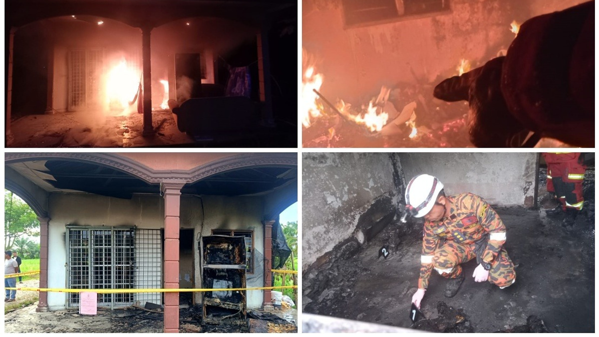Myanmar Refugee Family Perishes in Bagan Serai House Fire