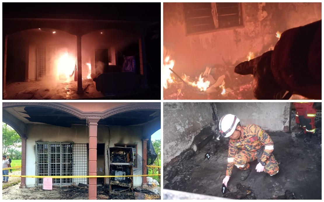 Myanmar Refugee Family Perishes in Bagan Serai House Fire