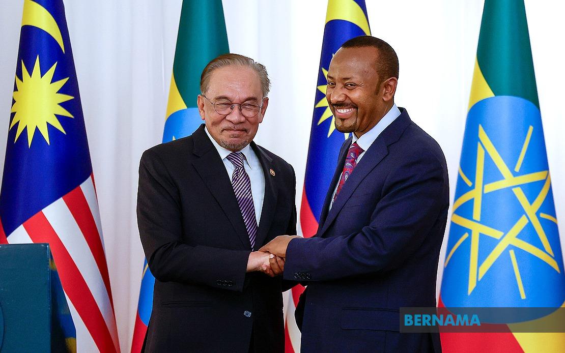 Anwar Congratulates Ethiopian PM Abiy Ahmed on Election Victory, Signals Stronger Bilateral Ties