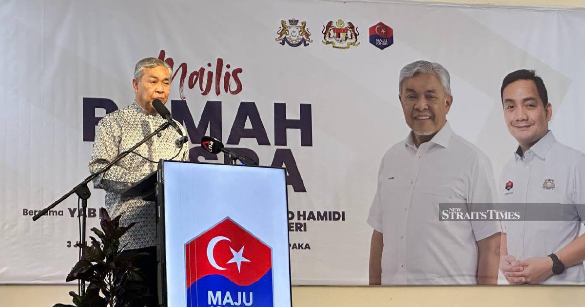 Zahid calls on unity allies to shelve old attacks as Johor campaign intensifies