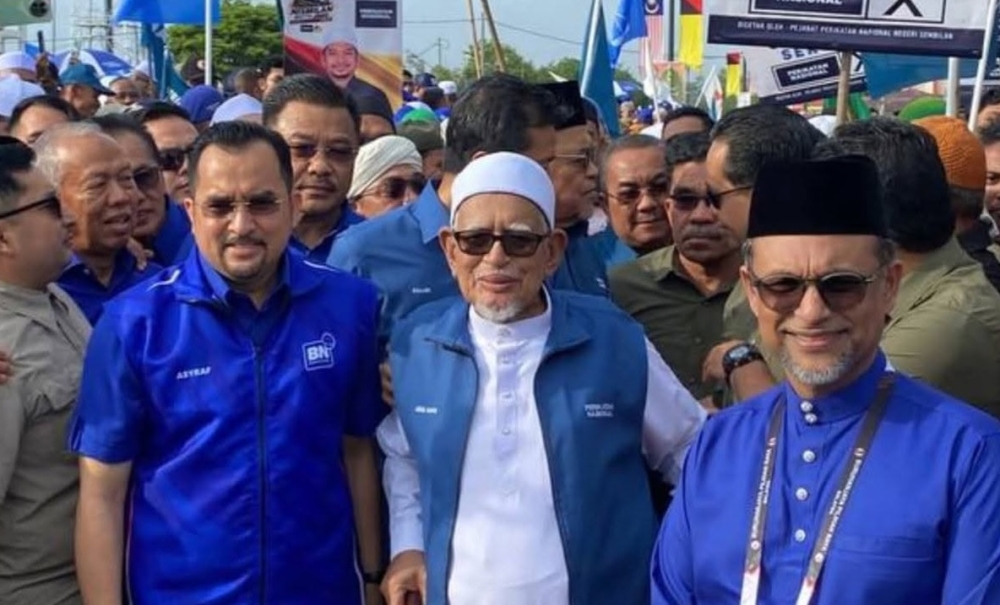 PAS and Umno to jointly campaign in Negeri Sembilan state election under PN-BN pact