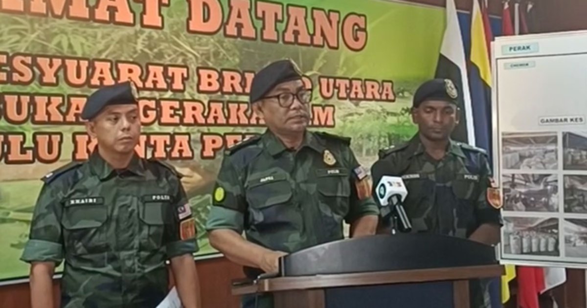 GOF's Northern Brigade Takes Down Major Illegal Mining Network, Arrests 30 and Seizes RM31.7mil in Perak and Kedah