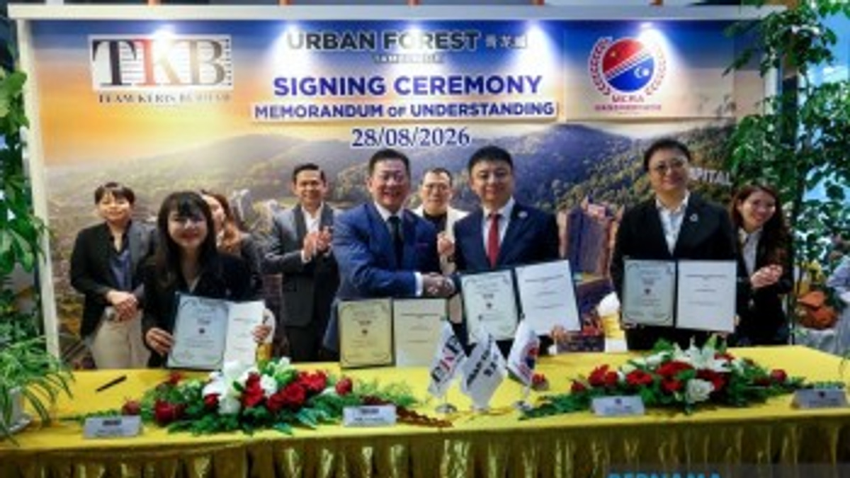 RM1 Billion Urban Forest in Ipoh Set to Transform Perak Into International Tourism Destination