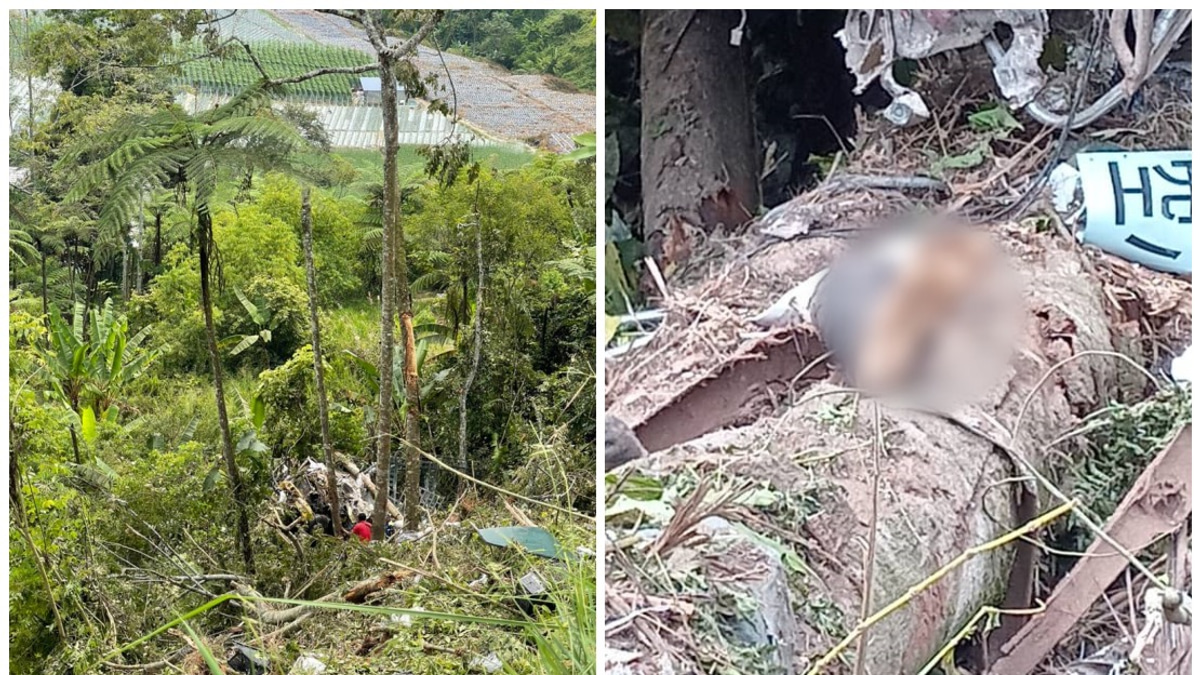 Lorry Driver Dies After Vehicle Plunges 150 Feet Into Ravine Near Pos Blau-Lojing