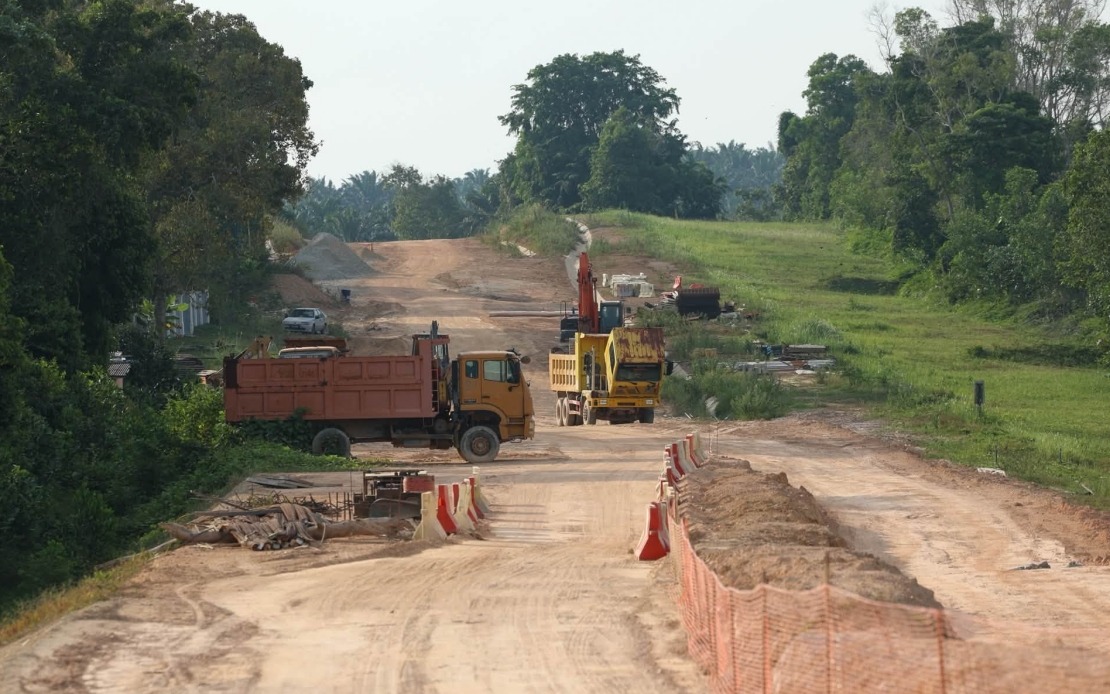 Lukut-Kampung Sirusa Road Project Races Ahead of Schedule at 60% Complete